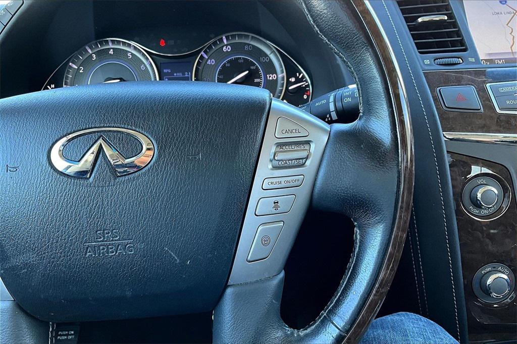 used 2017 INFINITI QX80 car, priced at $18,500