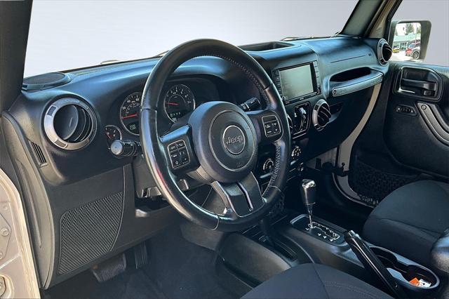used 2017 Jeep Wrangler Unlimited car, priced at $23,000