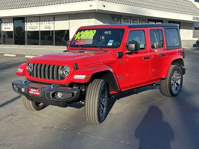 new 2024 Jeep Wrangler 4xe car, priced at $44,196