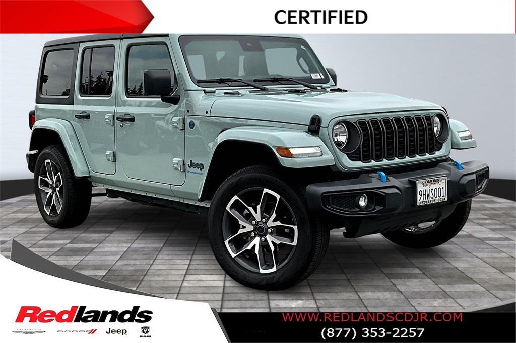used 2024 Jeep Wrangler 4xe car, priced at $34,000