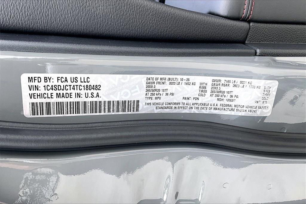 new 2026 Dodge Durango car, priced at $50,855