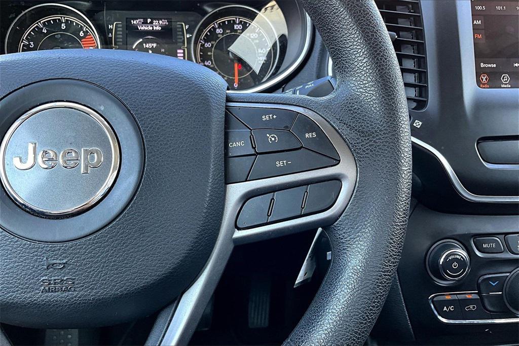 used 2020 Jeep Cherokee car, priced at $14,500