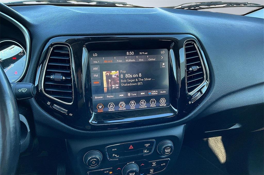 used 2021 Jeep Compass car, priced at $16,500