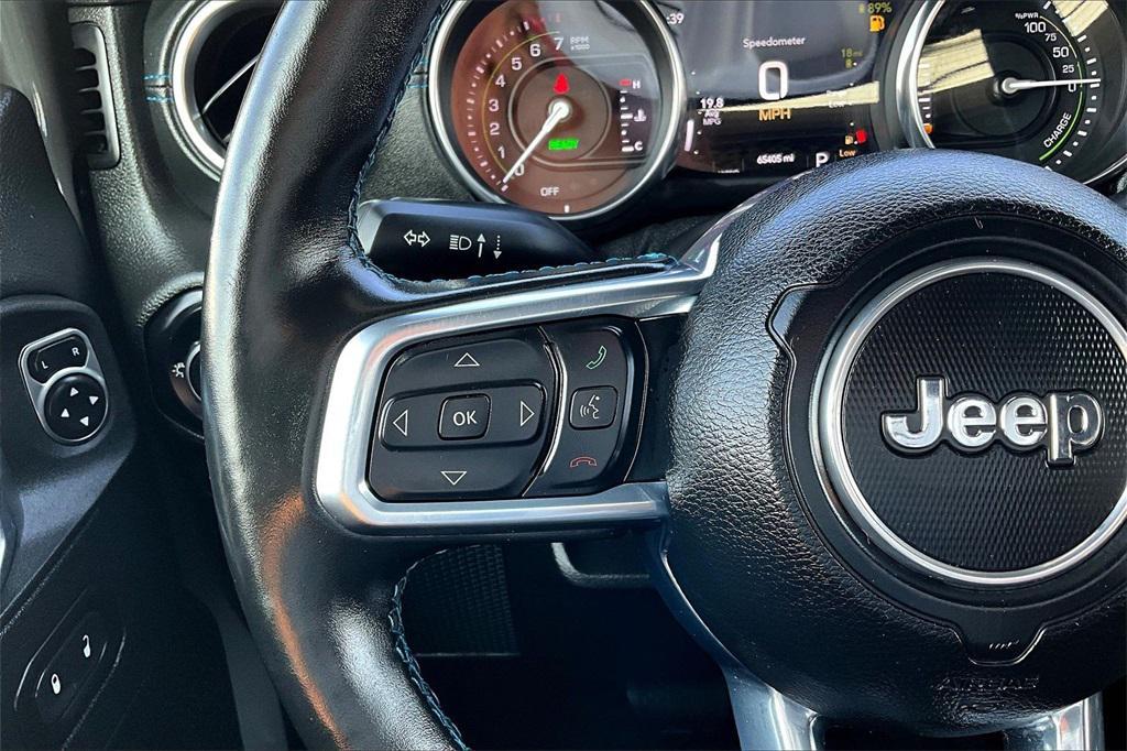 used 2021 Jeep Wrangler Unlimited 4xe car, priced at $31,000