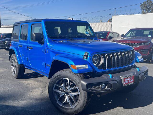 new 2024 Jeep Wrangler 4xe car, priced at $44,196