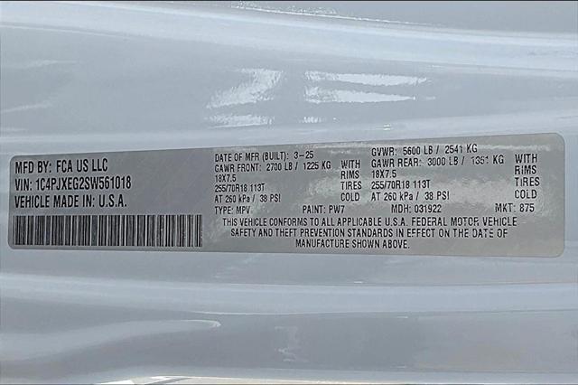 new 2025 Jeep Wrangler car, priced at $63,393