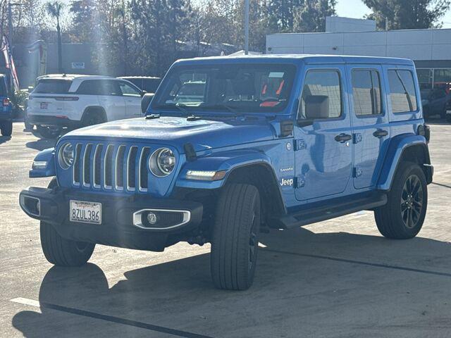 used 2021 Jeep Wrangler Unlimited 4xe car, priced at $30,000