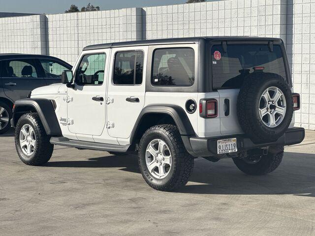 used 2021 Jeep Wrangler Unlimited car, priced at $25,000