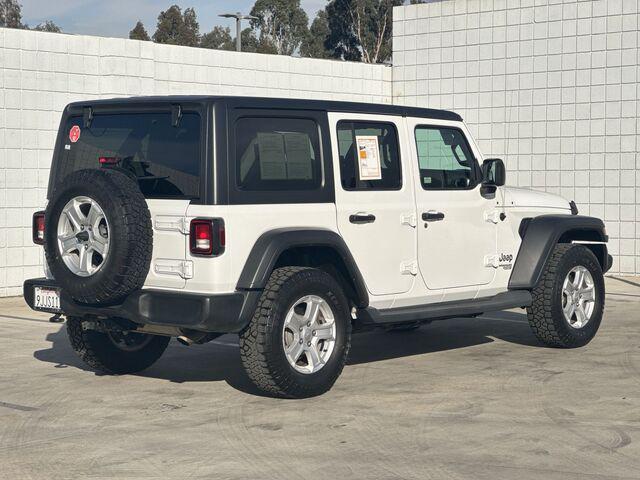 used 2021 Jeep Wrangler Unlimited car, priced at $25,000