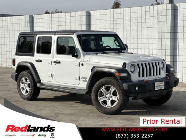 used 2021 Jeep Wrangler Unlimited car, priced at $25,000