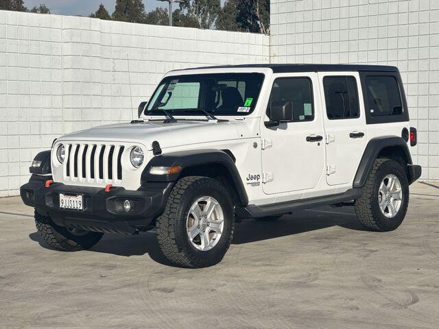 used 2021 Jeep Wrangler Unlimited car, priced at $25,000