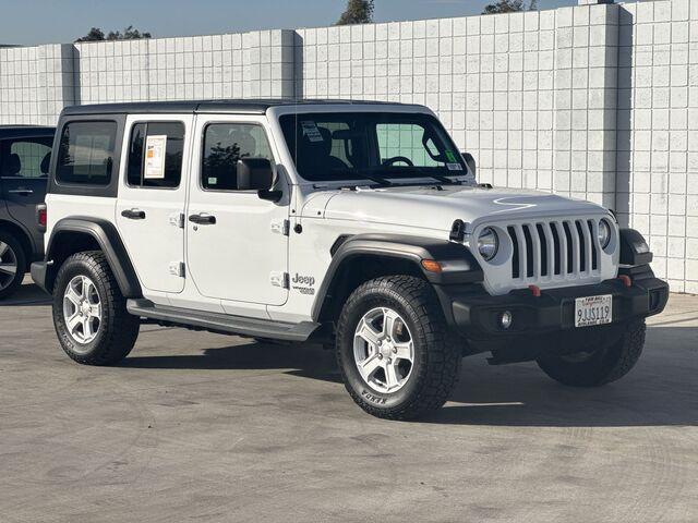 used 2021 Jeep Wrangler Unlimited car, priced at $25,000