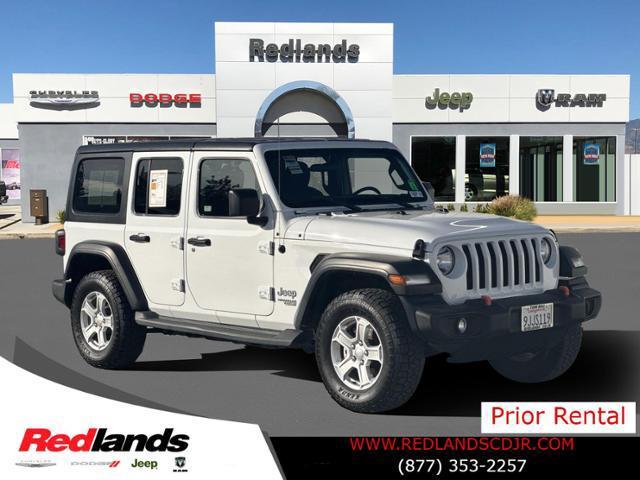 used 2021 Jeep Wrangler Unlimited car, priced at $25,000