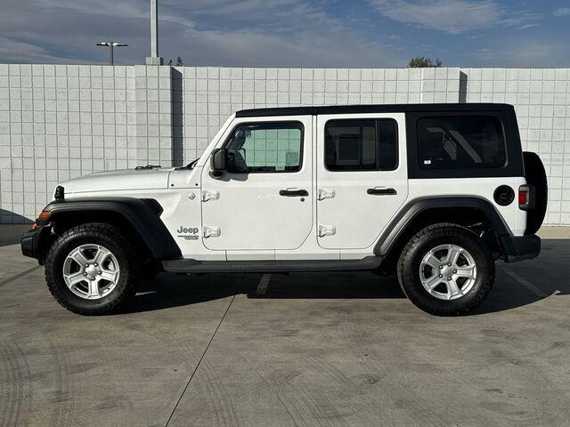 used 2021 Jeep Wrangler Unlimited car, priced at $25,000