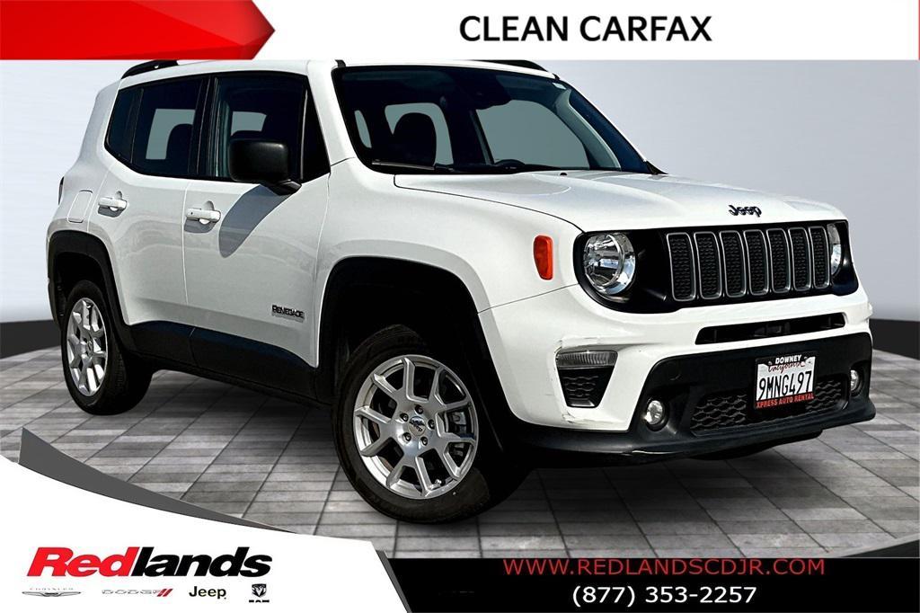used 2022 Jeep Renegade car, priced at $18,500