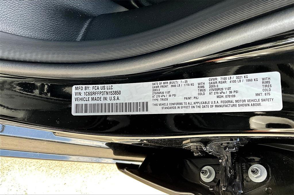 new 2026 Ram 1500 car, priced at $60,825