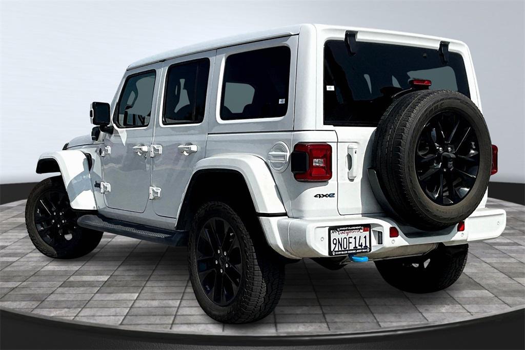 used 2021 Jeep Wrangler Unlimited 4xe car, priced at $33,500