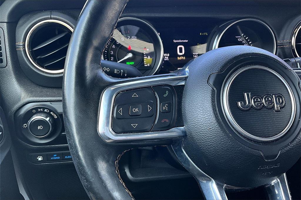 used 2021 Jeep Wrangler Unlimited 4xe car, priced at $33,500