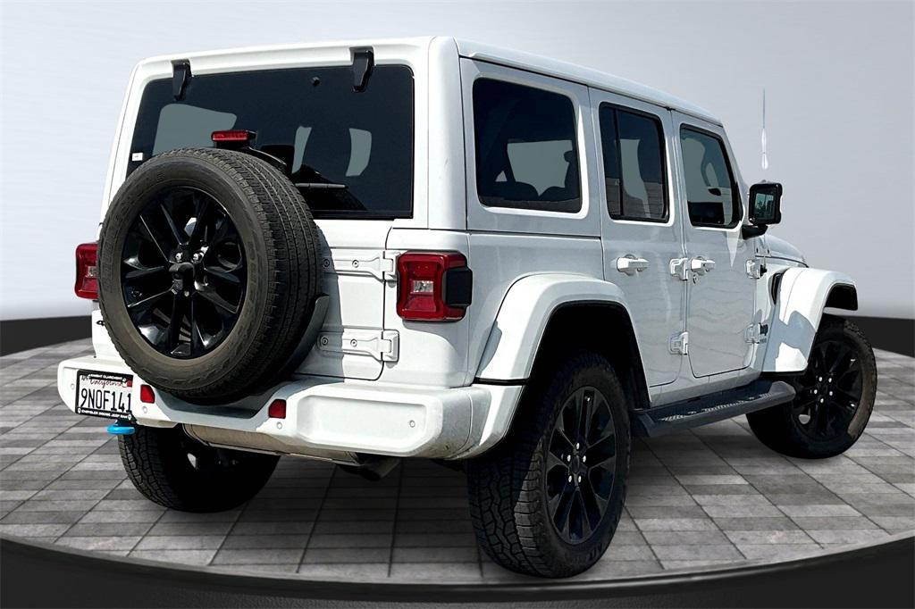 used 2021 Jeep Wrangler Unlimited 4xe car, priced at $33,500