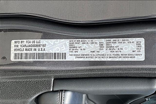 new 2025 Jeep Grand Cherokee L car, priced at $47,875