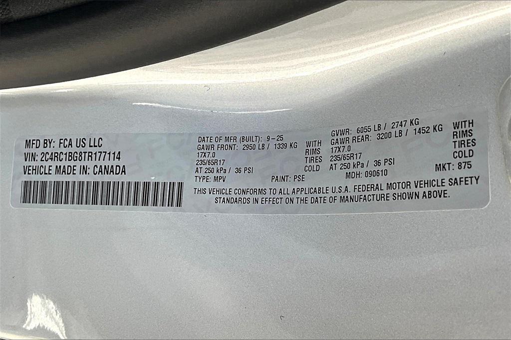 new 2026 Chrysler Pacifica car, priced at $44,700