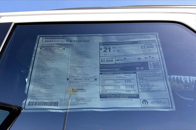 new 2024 Dodge Durango car, priced at $47,010