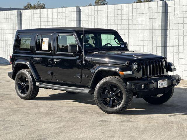 used 2021 Jeep Wrangler Unlimited car, priced at $32,500