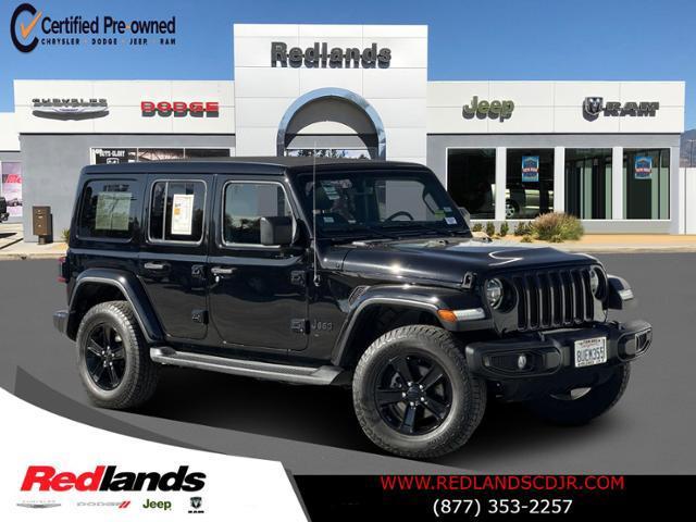 used 2021 Jeep Wrangler Unlimited car, priced at $32,500