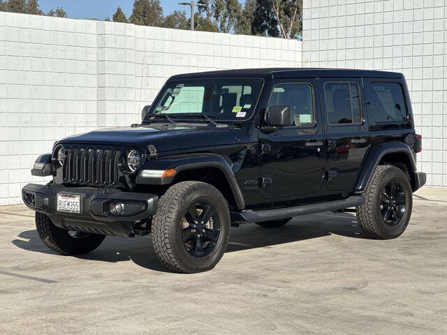 used 2021 Jeep Wrangler Unlimited car, priced at $32,500