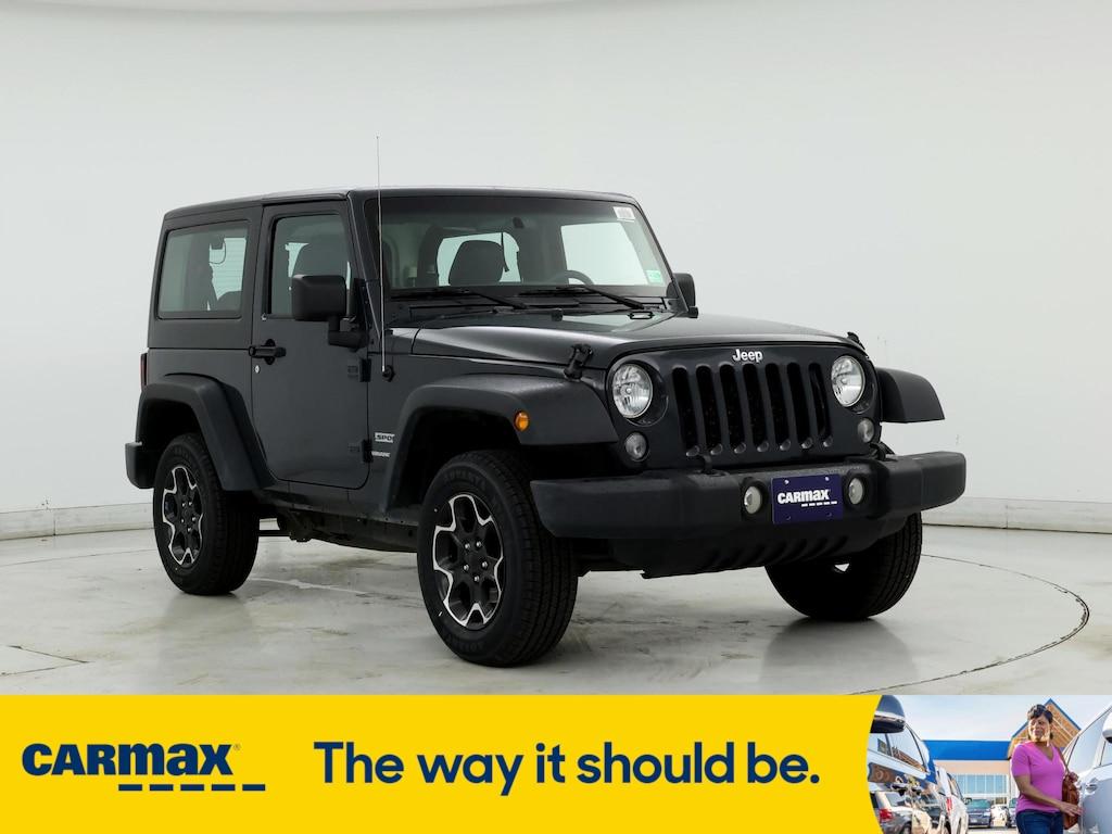 used 2018 Jeep Wrangler car, priced at $19,998