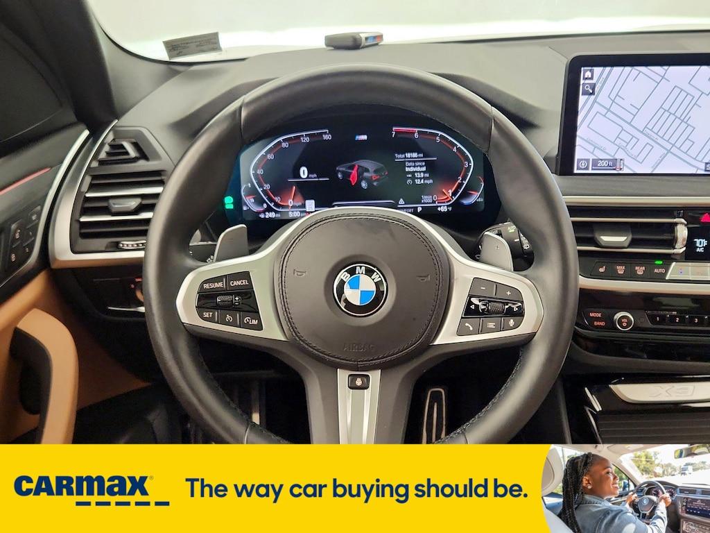 used 2022 BMW X3 car, priced at $38,998