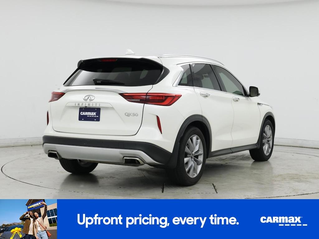 used 2021 INFINITI QX50 car, priced at $24,998