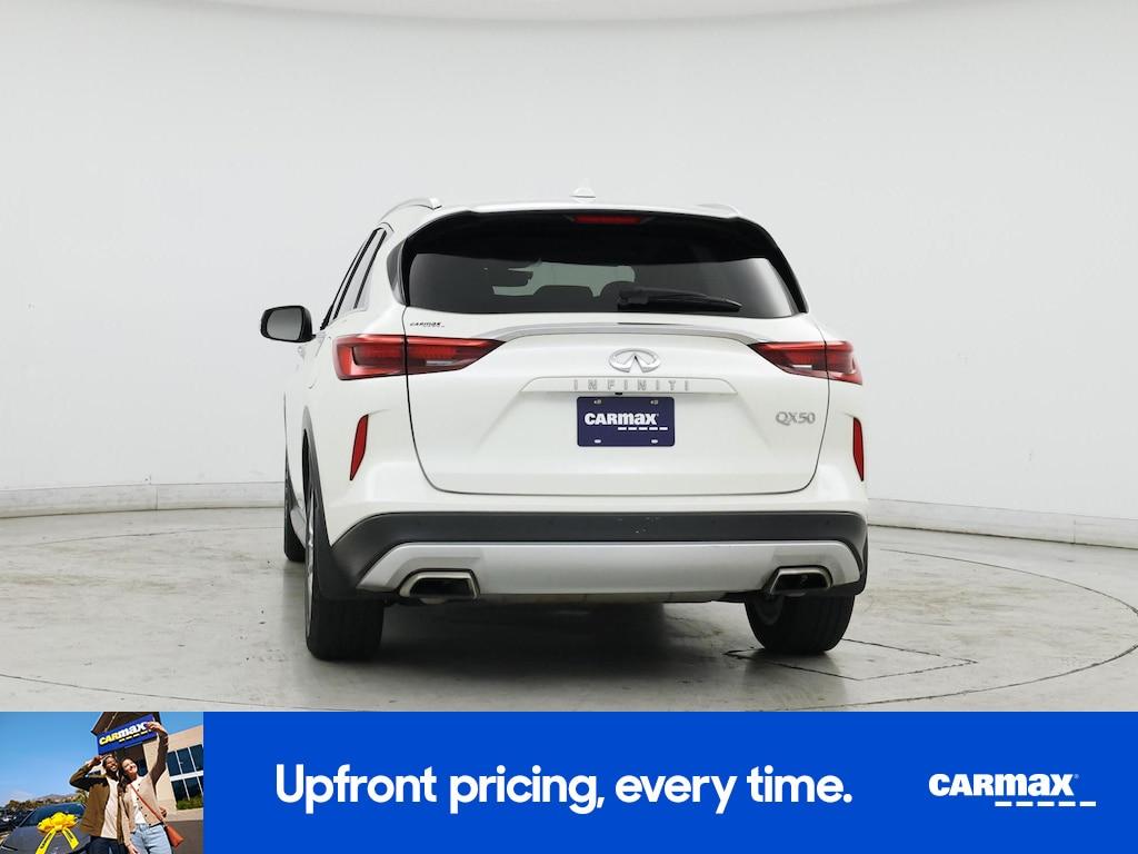 used 2021 INFINITI QX50 car, priced at $24,998