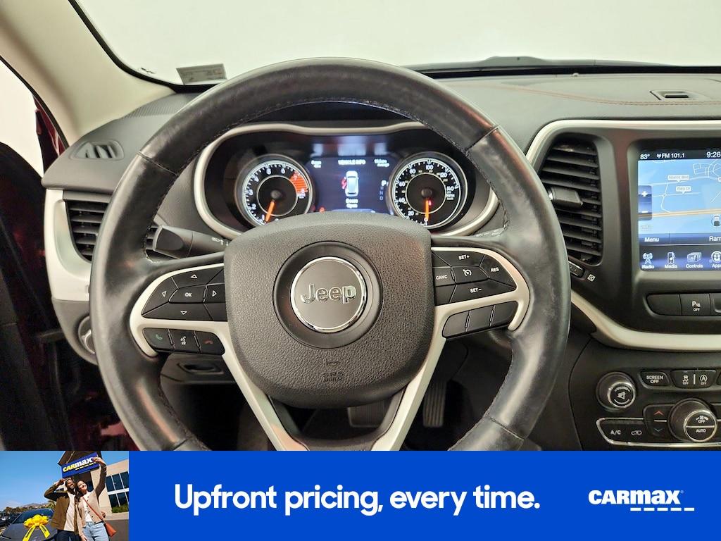 used 2018 Jeep Cherokee car, priced at $19,998