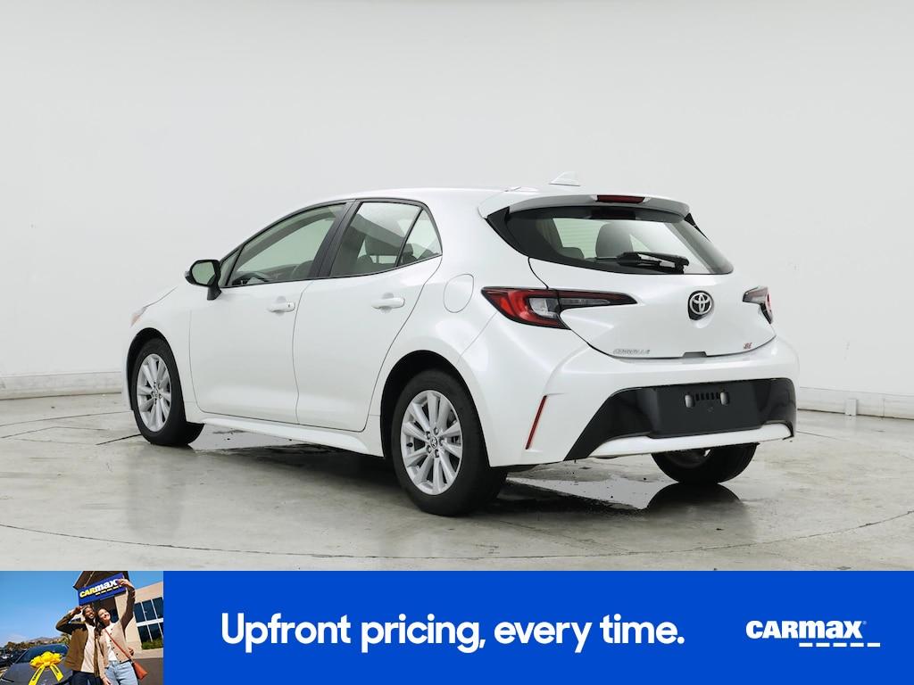used 2023 Toyota Corolla Hatchback car, priced at $22,998