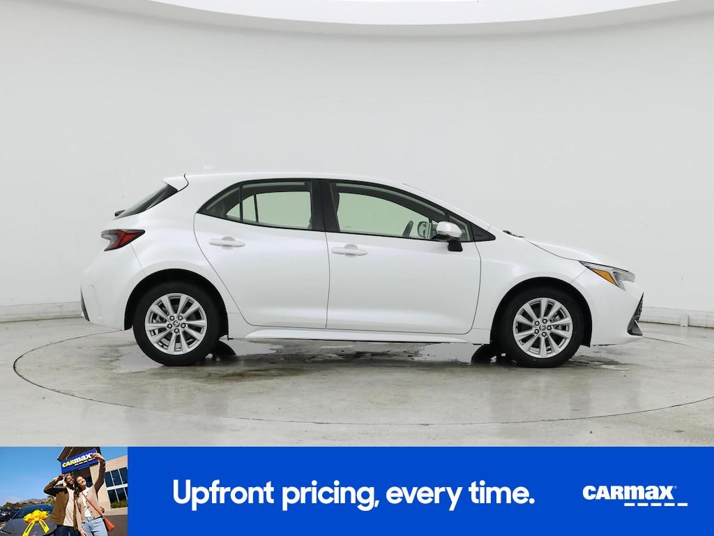 used 2023 Toyota Corolla Hatchback car, priced at $22,998