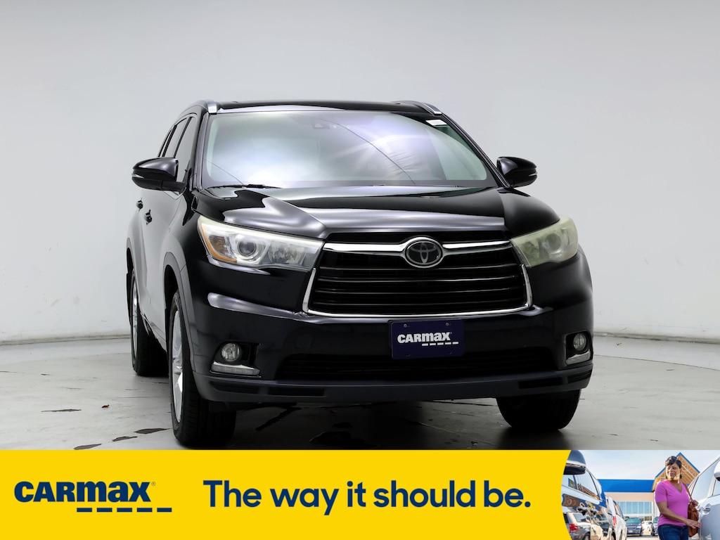 used 2015 Toyota Highlander car, priced at $26,998