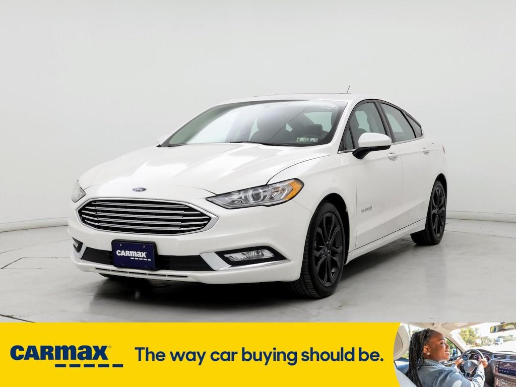 used 2018 Ford Fusion Hybrid car, priced at $17,998