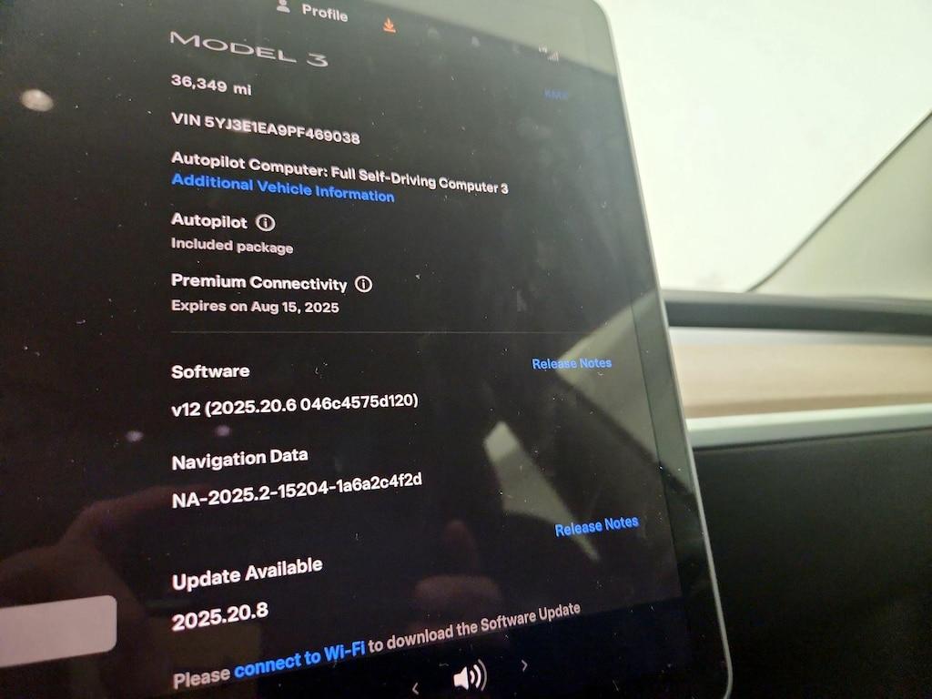 used 2023 Tesla Model 3 car, priced at $27,998