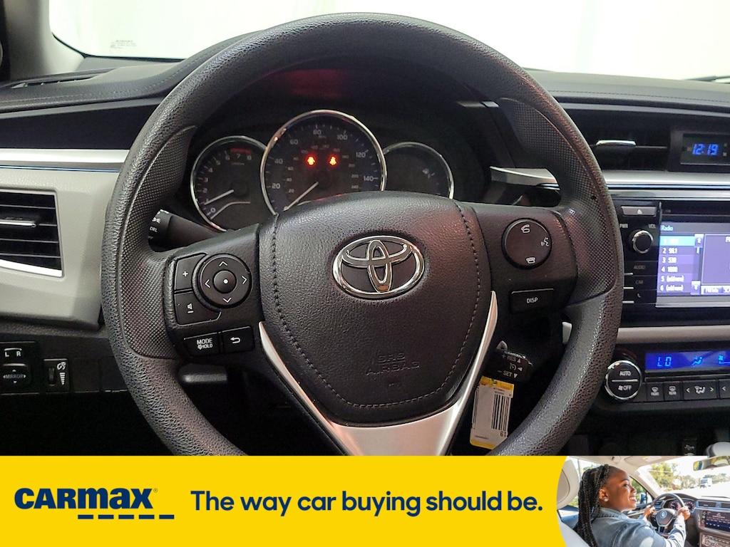used 2015 Toyota Corolla car, priced at $16,998