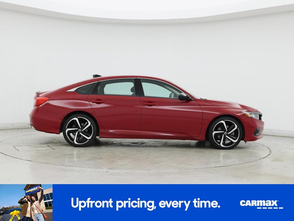 used 2021 Honda Accord car, priced at $24,998