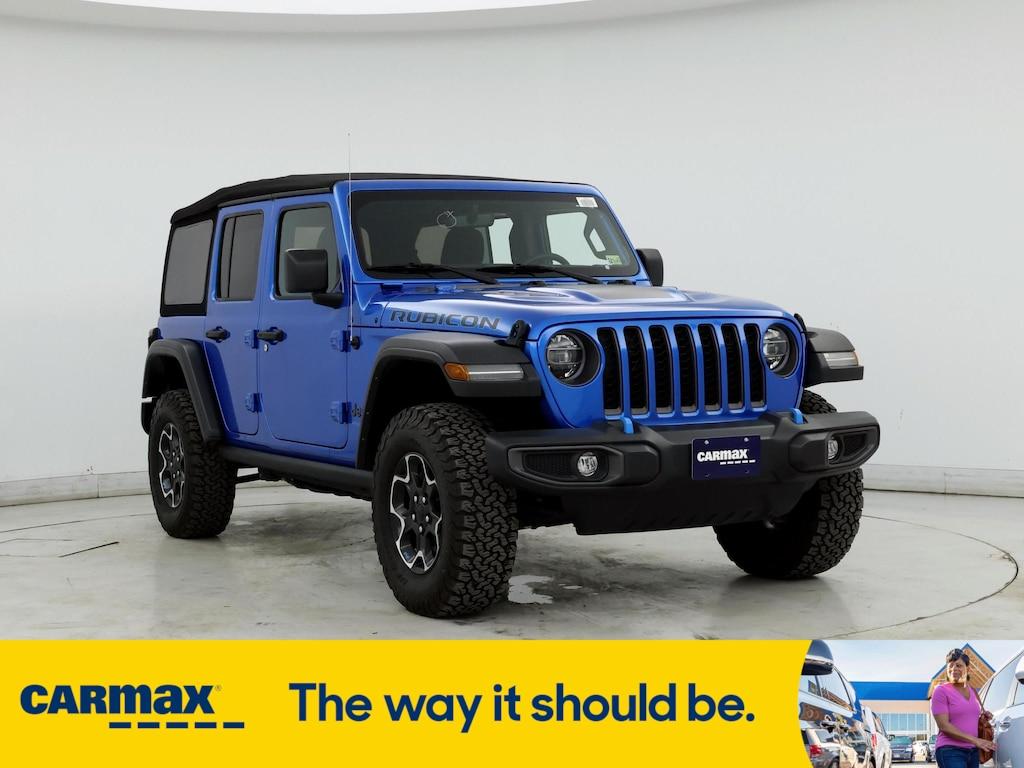 used 2022 Jeep Wrangler Unlimited 4xe car, priced at $33,998