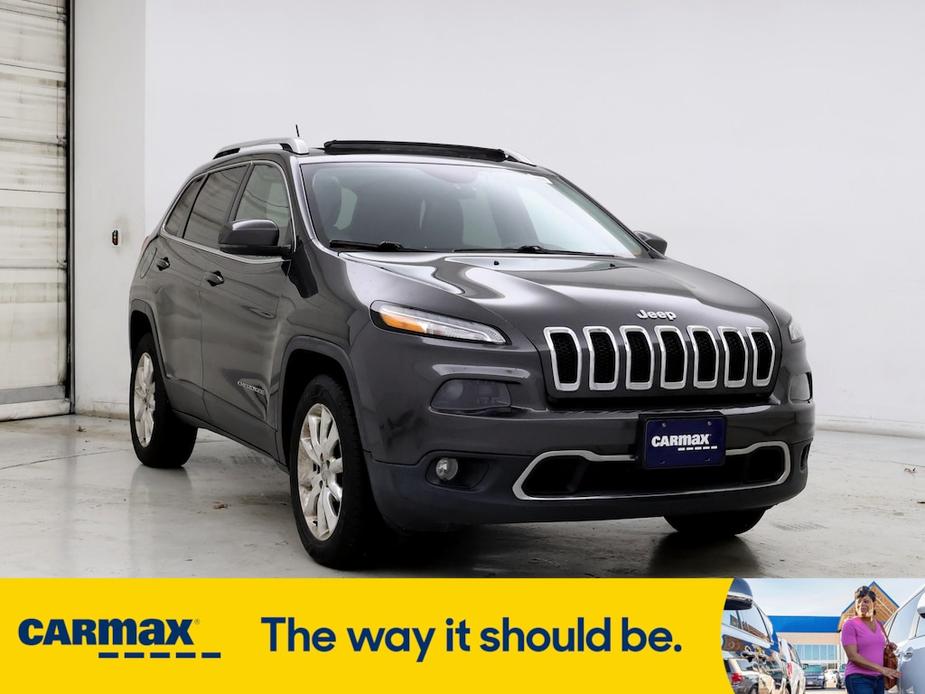 used 2015 Jeep Cherokee car, priced at $15,998