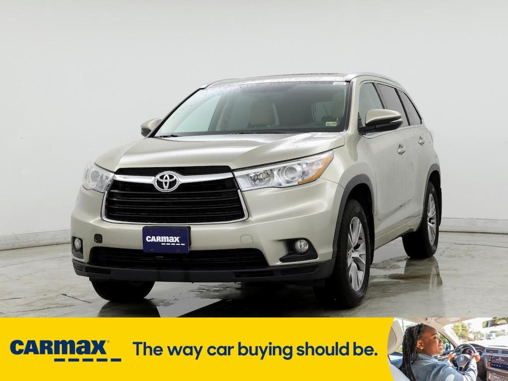 used 2015 Toyota Highlander car, priced at $20,998