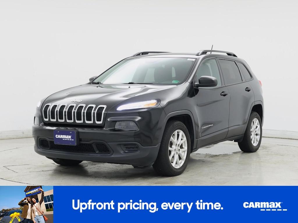 used 2016 Jeep Cherokee car, priced at $14,998