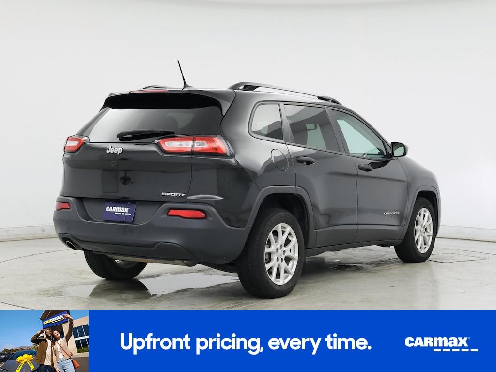 used 2016 Jeep Cherokee car, priced at $14,998