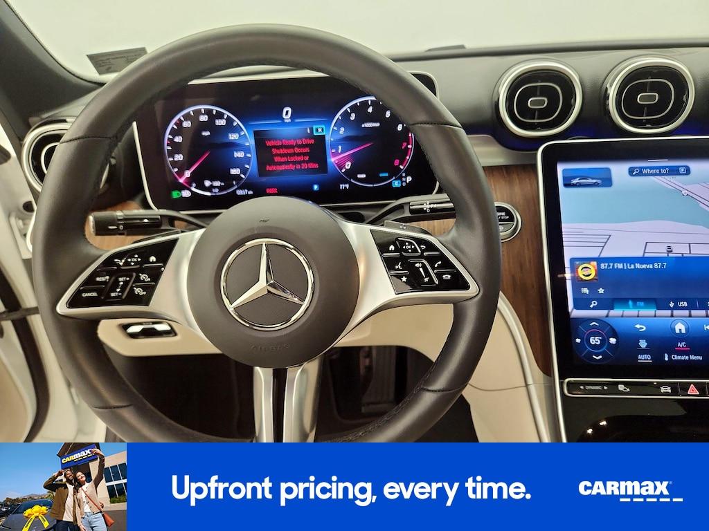 used 2024 Mercedes-Benz C-Class car, priced at $41,998