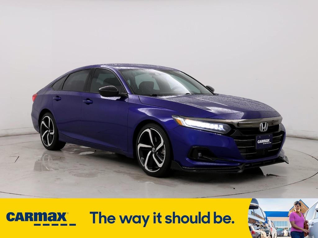 used 2021 Honda Accord car, priced at $26,998