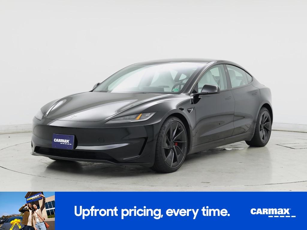 used 2025 Tesla Model 3 car, priced at $48,998