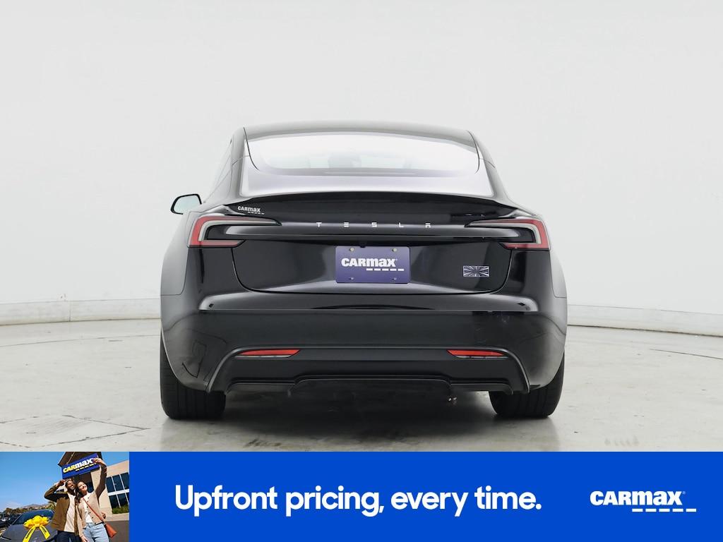 used 2025 Tesla Model 3 car, priced at $48,998